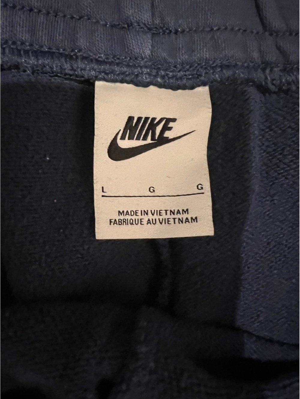 Nike Sportswear Wide-Leg Sweatpants – Navy/Purple – Women’s L - Picture 4 of 4